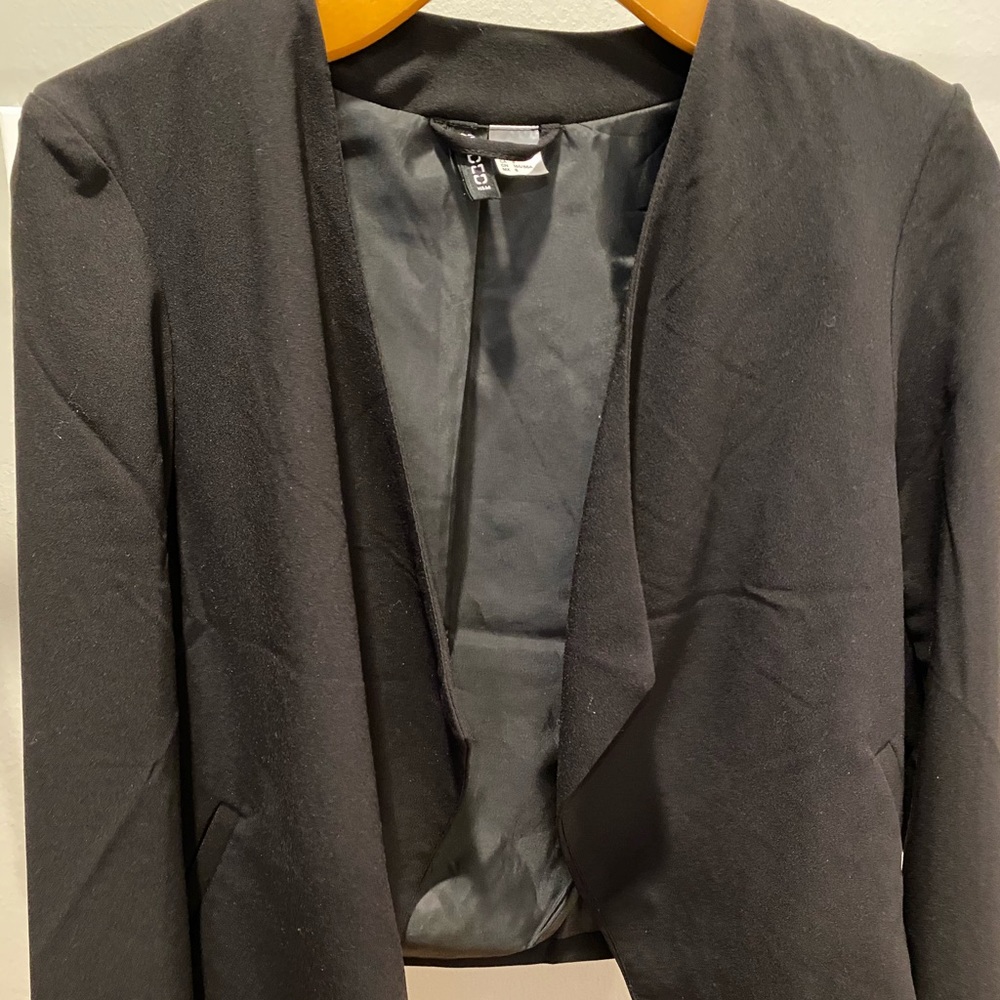 Crop blazer